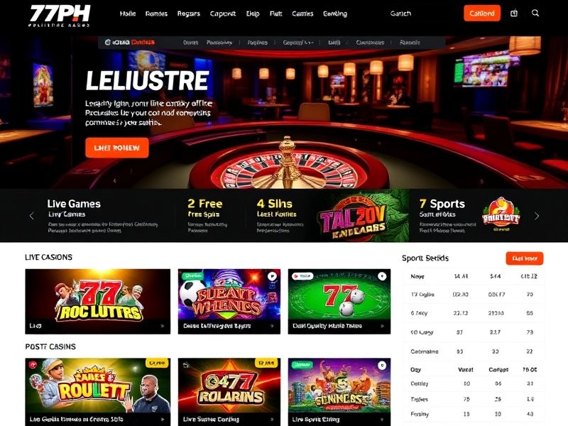 Welcome to the official 77ph.com website! Discover a wide range of real-money gambling games, including slots, poker, and live betting, with secure and trustworthy online play options. Start winning big today!